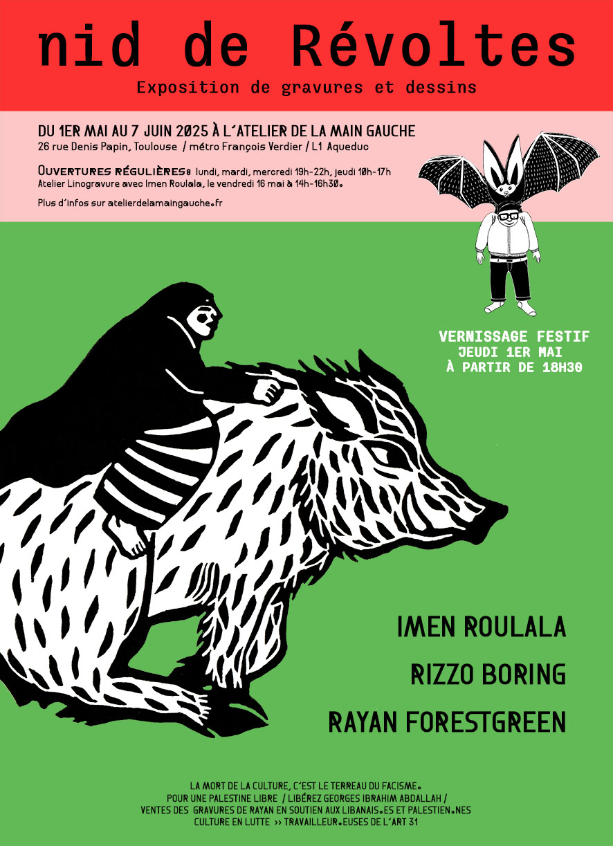 “Nid de révoltes” – exposition