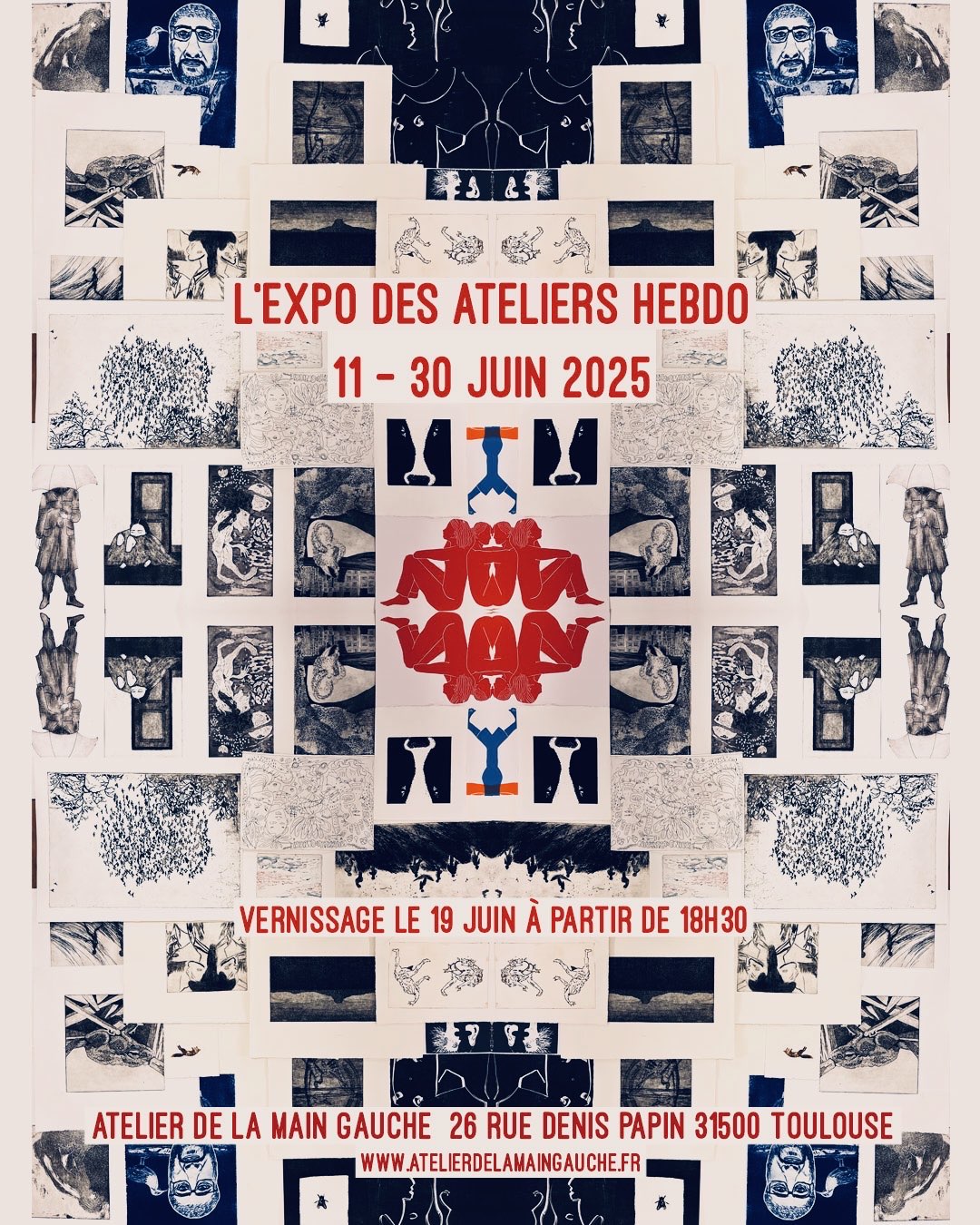 Exposition de fin d’année des ateliers hebdomadaires